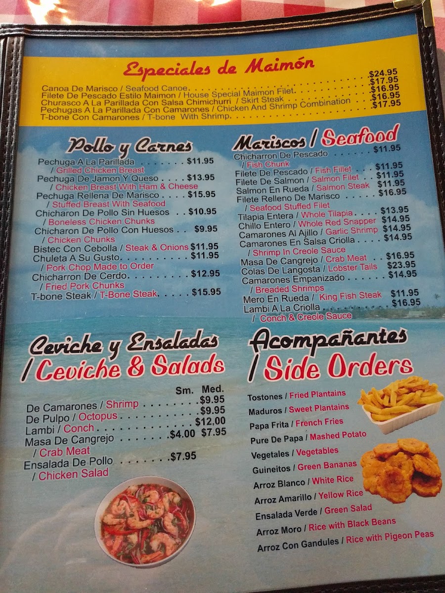 Parada Maimon Menu - Image 6